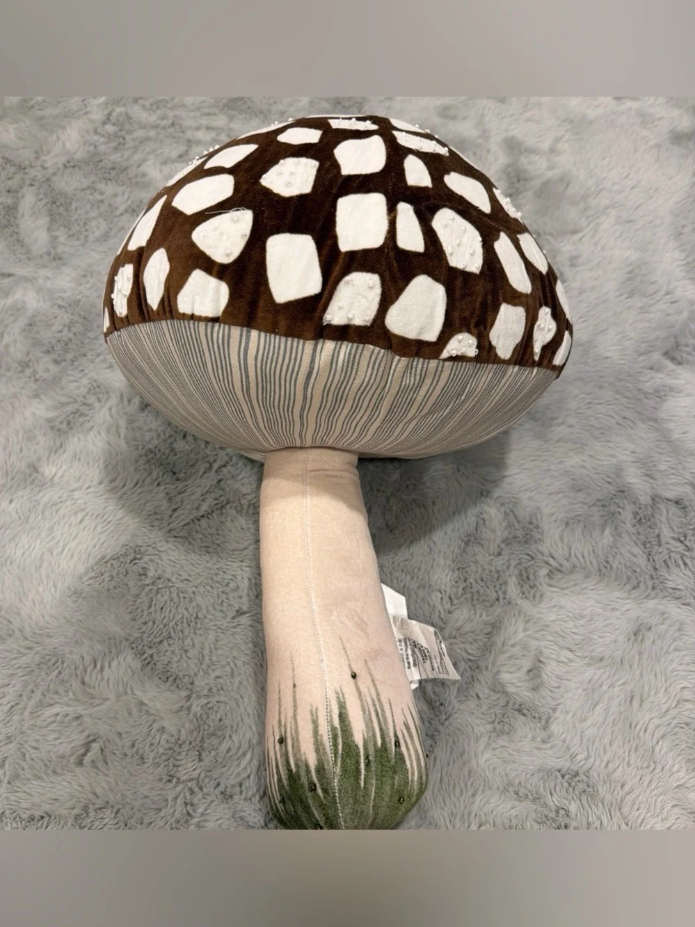 Plush Mushroom Accent Pillow by John Derian Target collab